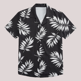 Men's Hawaiian Shirt Short Sleeve Tropical Beach Button Down