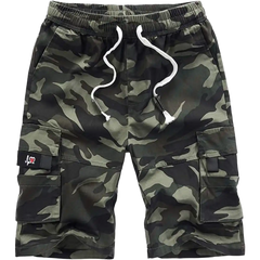 Men's Casual Cargo Shorts Relaxed Fit