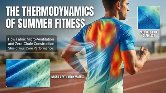 The Thermodynamics of Summer Fitness: How Fabric Micro-Ventilation and Zero-Chafe Construction Shield Your Core Performance